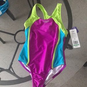 Girls Speedo Bathing Suit